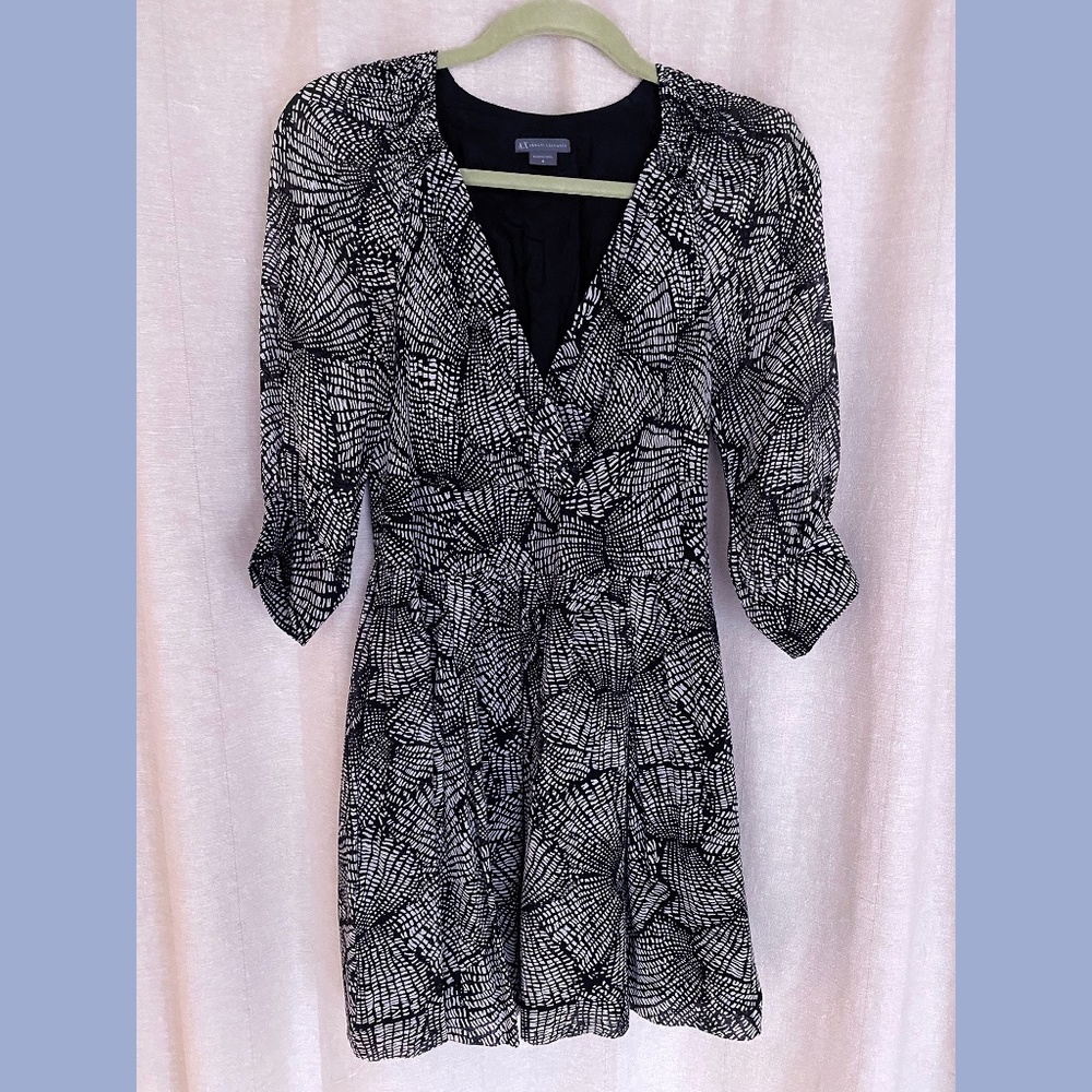 Armani Exchange Kimono Mini Dress